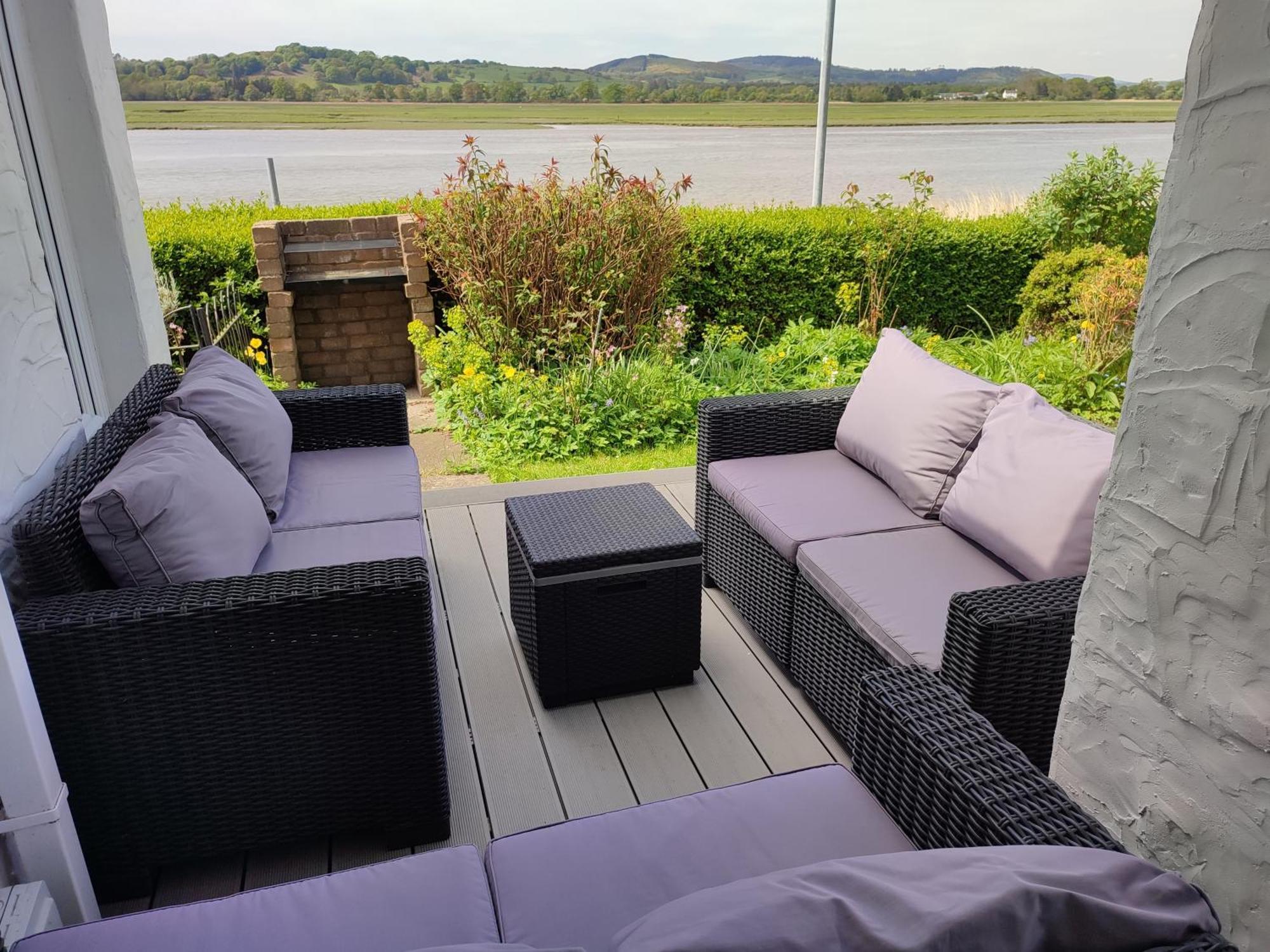 Shorepark - Waterfront Cottage With Stunning Views Dumfries Exterior foto